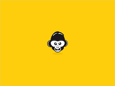 Monkey Icon branding cartoon design icon illustration logotype mark monkey