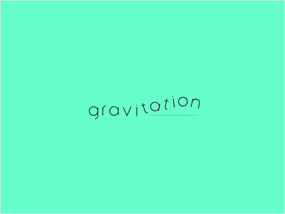 Gravitaion Logo. branding design gravity icon illustration logotype mark