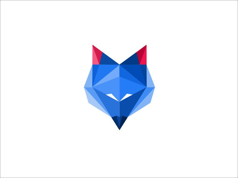 Polygonal Fox Icon . by Smartian Lab on Dribbble