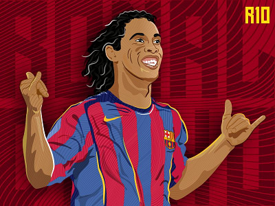 ronaldinho vector