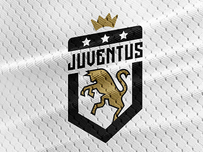 Juventus logo Crest Rebrand. branding crest illustration logotype minimal soccer sport