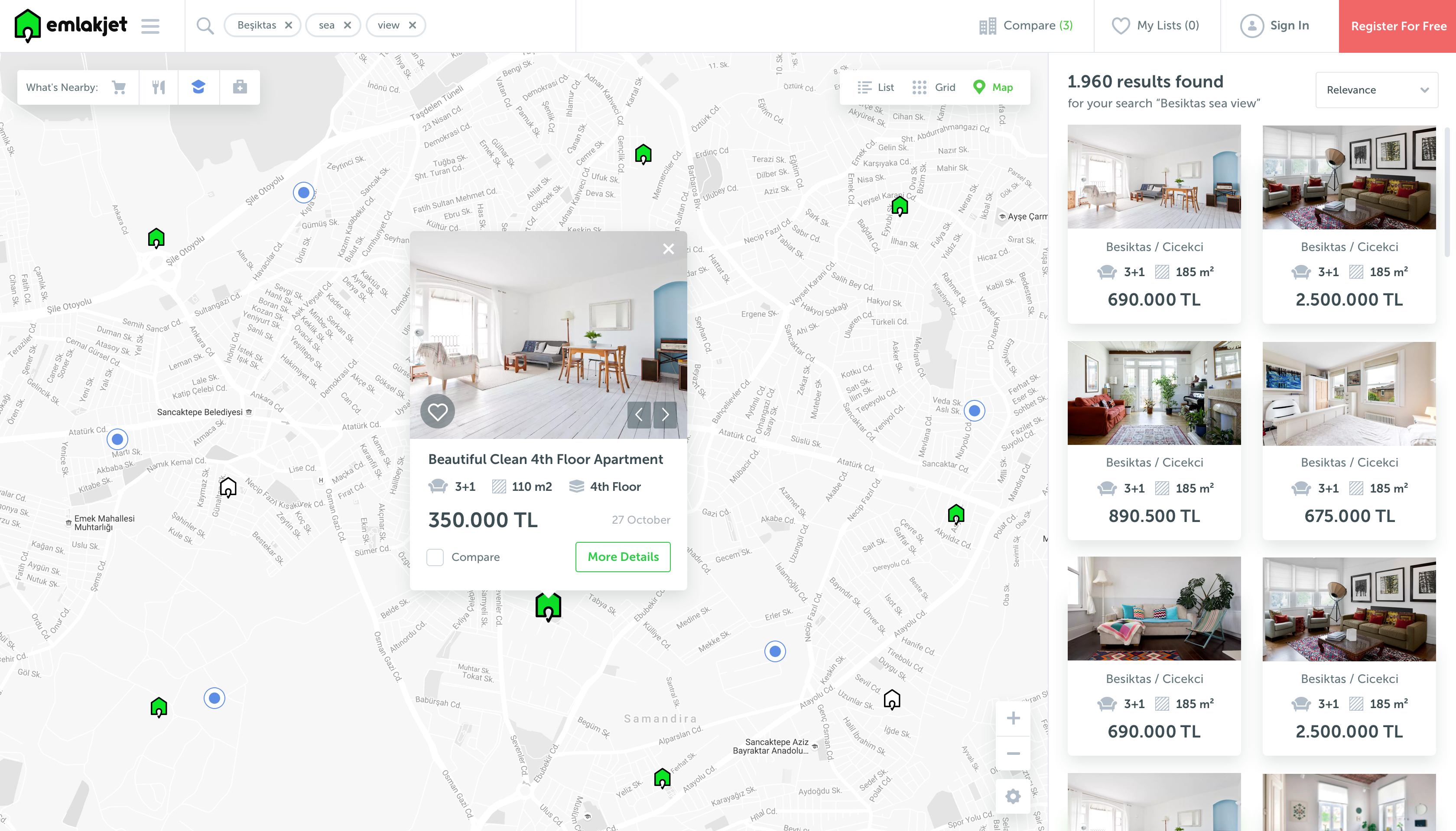 vicinity map for real estate agents