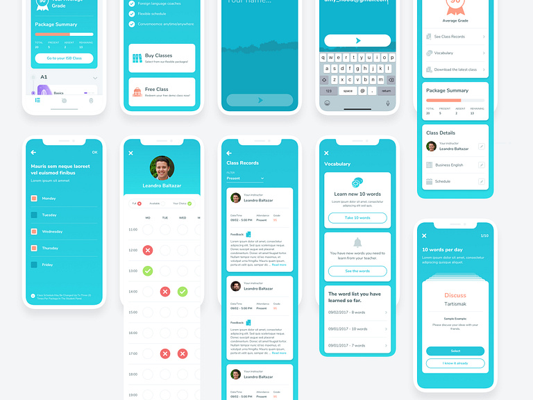 Dashboard App by Emrah Demirag on Dribbble