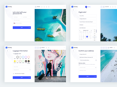 Book now steps baggage book now colors order photo steps ui ux webdesign