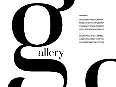 Singularity design layout typography