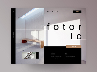 Fotoric design graphic design web website website design