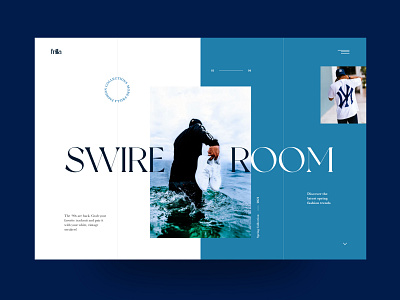 Swire Room Website Concept clean fashion simple sport website trend ui website website design