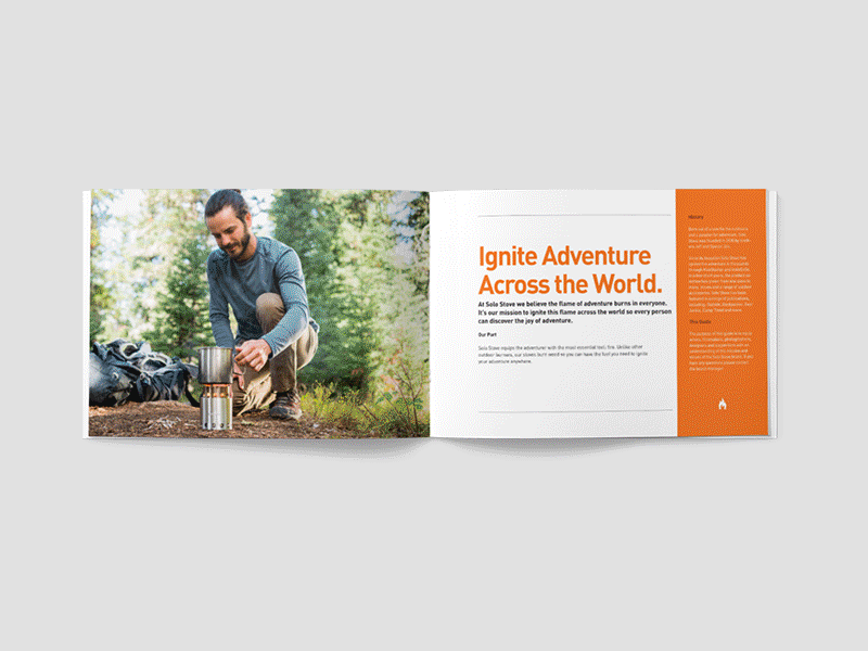 Solo Stove Brand Guidelines brand camping fire guidelines outdoors palette standards typography