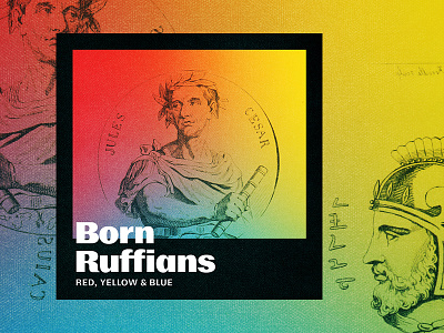 Born Ruffians album album artwork album cover art music text texture