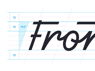 Frontline Logotype Details