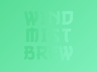 Wind Mist Brew Screensaver branding esports logo logo design panda sports logo warcraft