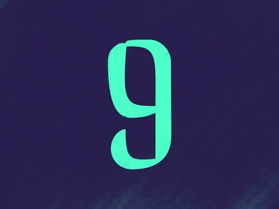9 lettering logo design numerals type type design typehue typography