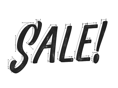 Sale Lettering