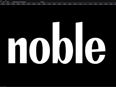 07 noble daily editorial headlines logo type design typography