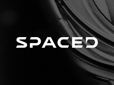 SPACED Custom Logotype / Display Typeface logo design logotype spacedchallenge type design