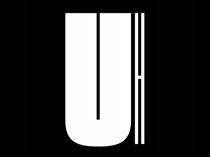 UH animation type design typography