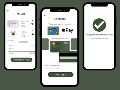Credit Card Checkout | Daily UI #002 app branding dailyui design ui