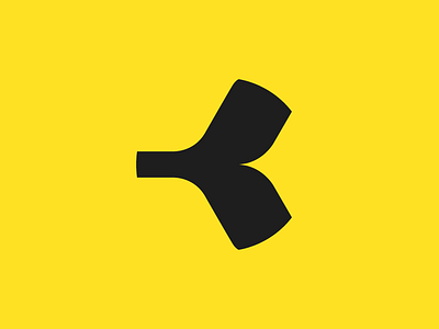 nikis | Personal Symbol design ginko biloba graphic leaf logo mark minimal sign symbol yellow
