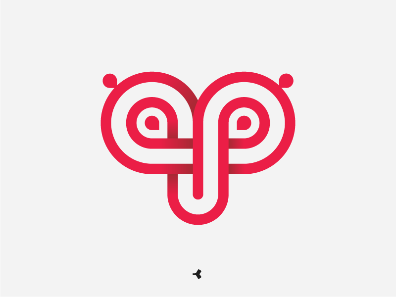 Amazing Personal Branding | Hypnotic Version animal eyes face hypnotic infinity logo mark minimal monogram sign symbol tilt