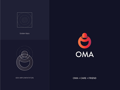 Oma Logo care friends icon logo oma logo