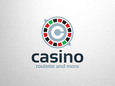 Casino Logo Vector Template