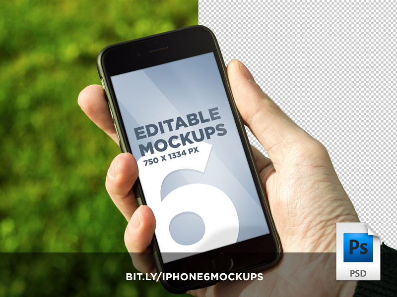 Download Iphone 6 Photoshop Mockups by Alex Broekhuizen on Dribbble