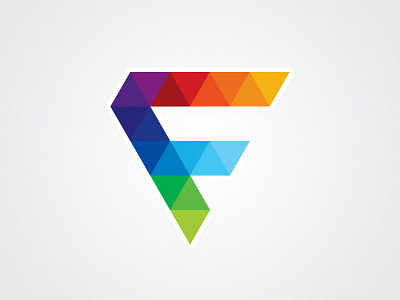Letter F Logo Template design f letter logo psd stocklogo template vector