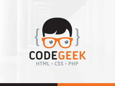 Code Geek Logo Template by Alex Broekhuizen - Dribbble