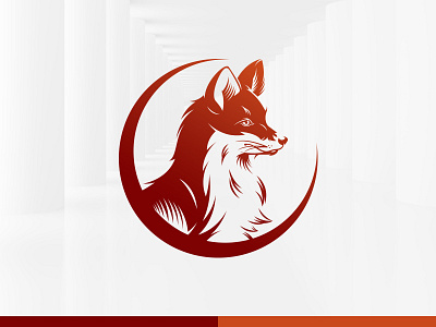 Media Fox Logo Template animal fox logo media psd sale template vector