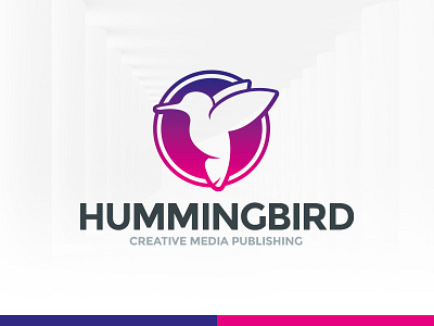 Humming Bird Logo Template