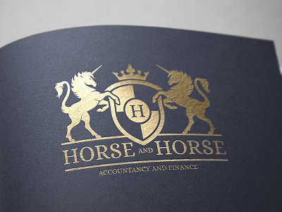 Royal Horse Logo Template