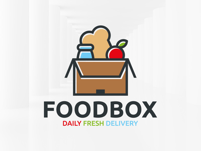 Food Box Logo (for sale) by Alex Broekhuizen - Dribbble