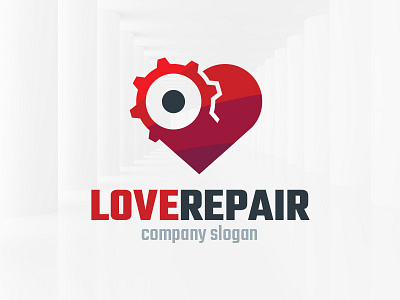 Love Repair Logo Template