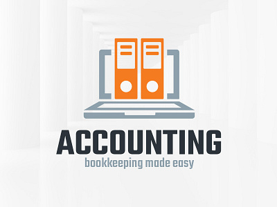 Accounting Logo Template accounting bookkeeping logo online sale software template vector