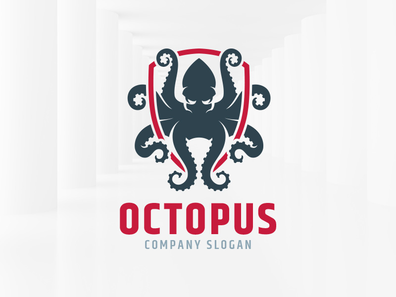 Octopus Logo Template by Alex Broekhuizen on Dribbble