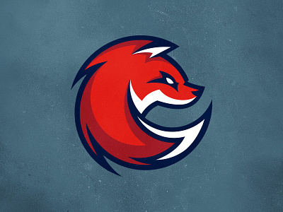 Sharp Fox Logo Template esports fox head logo sale sharp template vector