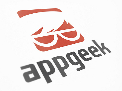 App Geek Logo Template app corporate eps geek logo nerd psd stocklogo template vector