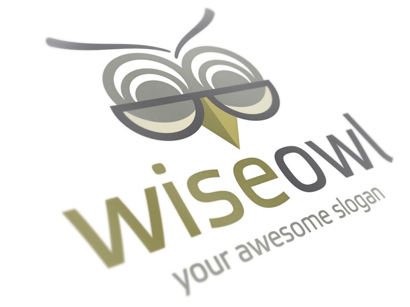 Wise Owl Logo Template by Alex Broekhuizen on Dribbble