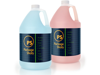 3D Gallons - Smart Label Mockups