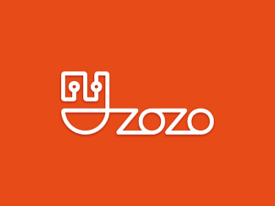 ZOZO Logo analytics app branding design develop development game information technology internet it logo mobile web zombie
