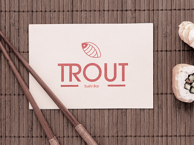 LOGO DESIGN - SUSHI BAR brand identity branding design graphic design illustration logo typography ui ux vector