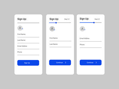 Signup Type app design application formtype mobile app design mobile ui signup signupform ui ux ui design