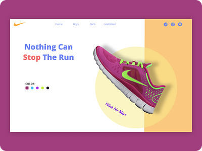 Shopping webpage UI design nike 3d amazing design animation branding design graphic design illustration logo motion graphics nike online shop redesign webpage shoes shoes centre shopping shopping webpage ui ui ux ui design webpage