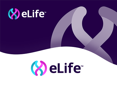 Brand Identity Redesign for eLife 🧬 brand brand identity brand refresh branding dna dna string elife infinity leaf leaves life logo logo redesign loop nature redesign research science string uk