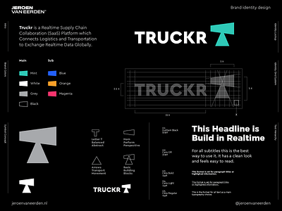 TRUCKR - Logo Design 📯 connect data drive horn letter monogram logistics logo monogram perform perspective platform realtime data road saas sound supply chain t transport truck truckr