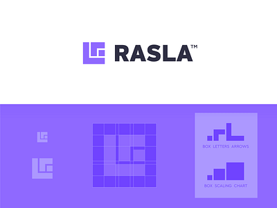 Rasla Logistics, Logo Design 🟪⁣