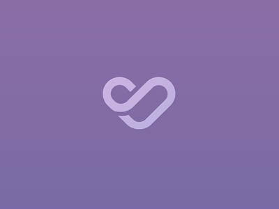 Infinity Love Icon. concept endless icon infinity logo love mark