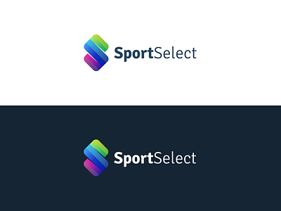 SportSelect. active branding design icon identity living logo mark select sport