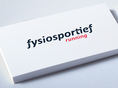 Fysiosportief Running. active brand branding logo mark mock physic running sport sportive sports