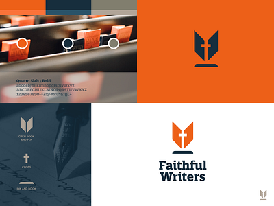 Faithful Writers - Logo Design 🖋️